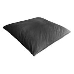 Bananair - pouf velours côtelé déhoussable - 140x180 cm gris foncé Bananair - pouf velours côtelé déhoussable - 140x180 cm gris foncé