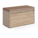 Vicco - banc pour chaussures iker, sonoma, 80 x 45 cm