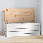 Bonnevie - banc coffre de rangement - banquette pouf blanc 89x36, 5x33 cm bois massif de pin bv600614 ... Bonnevie - banc coffre de rangement - banquette pouf blanc 89x36, 5x33 cm bois massif de pin bv600614 ...