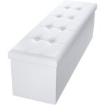 Iztoss - banc coffre de rangement pliable 110x38x38 cm - pouf repose - pieds - canapé pouf avec coffre ... Iztoss - banc coffre de rangement pliable 110x38x38 cm - pouf repose - pieds - canapé pouf avec coffre ...