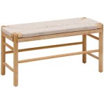 Nordlys - banc entre chambre scandinave bois rangement