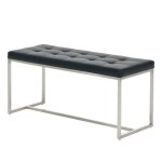 Clp - banquette barci 100x40 similicuir noir Clp - banquette barci 100x40 similicuir noir