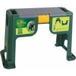 Nortene - banc de jardinage rversible 'garden - sit' avec coussin + coffre de rangement