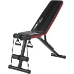 Banc de musculation keboo fitness serie 500 rglable 7 positions multi - exercices 129, 5x45x118 cm
