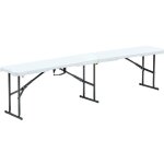 Banc pliable en r�sine 180 cm