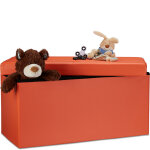 Relaxdays - banc de rangement pratique en simili cuir, 2 places, capacit de charge 300 kg, hlp : 38 ...