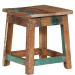 Biscottini - banc en teck recycl� en bois carr�