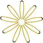 Bande �lastique, 2 sangles de rechange solides, id�ales pour l'insertion dans le tube avec attache, 9 ...