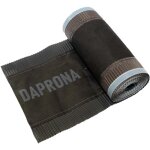 Daprona - bande de fa�tage en aluminium 5m, rouleau de fa�tage, bande d'ar�tier, fa�ti�re roulante, �tanch�it� ...