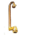 Banides et debaurain - crosse de sortie de compteur pour tube polythylne avec patte de fixation - ecrou ...