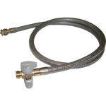 Banides et debeaurain - robinet gaz - roai - m / m - robiflex - flexible 1. 50 m et bouchon - diamtre ...