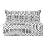 Bultex becci canap� convertible noir et blanc