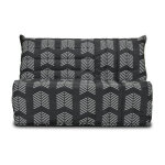 Les tendances - banquette bz comfort bultex - tissu chevrons - couchage 138 x 188 x 12 cm - becci Les tendances - banquette bz comfort bultex - tissu chevrons - couchage 138 x 188 x 12 cm - becci