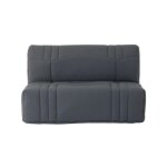 Banquette bz - gris anthracite - 100% coton - dream Banquette bz - gris anthracite - 100% coton - dream