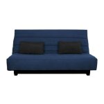 Dunlopillo - banquette clic clac 2 places - marine - reveur
