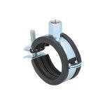 Banyo - collier de serrage pour tube articul� 1' m8, galvanis�, plage de serrage 32 - 35mmd�