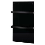 Banyo - infrarouge radiateur salle de bain sani 400 watt, wifi noir