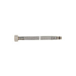 Tuyau flexible de raccord ecrou chapeau 1 / 2' x m10, ktw - a 500 mm, nipple filete male court