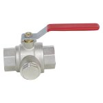 Banyo - vanne � boisseau sph�rique 1' pn 16 avec filtre inox - femelle / femelle type 514