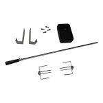 Barbecook - destockage - tournebroche rtissoire + moteur pour barbecue  gaz