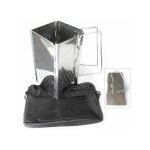 Barbecue bbq briquet charbon de bois lourd inox allume chemin�e pliable