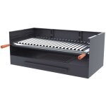 Fm calefaccion - barbecue bois et charbon fm bv - 80 80cm  poser ou  encastrer