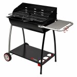 Homemaison - barbecue au charbon de bois 105x52x94 cm avec 2 grilles - gruglia Homemaison - barbecue au charbon de bois 105x52x94 cm avec 2 grilles - gruglia