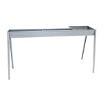 Barbecue � charbon pour brochettes lisa milano grill 100 + 40 en acier inoxydable - senza kit paratia ...