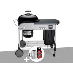 Weber - barbecue � charbon performer premium gbs 57 cm noir + kit chemin�e