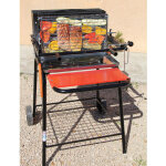 Barbecue  cuisson verticale avec systme brevet multicolore 71x86x100. 5 cm