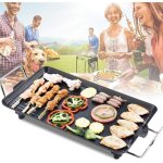 Gojoy - barbecue lectrique 1350 w sans fume pour l'intrieur - grille de cuisson rglable - 220 v