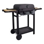 Cook'in garden ? barbecue �lectrique 2500w sur chariot ? surface de cuisson 1920 cm� ? modes grill et ...