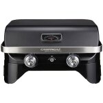 Campingaz - bbq gaz a poser attitude lx noir - 2100 cm - grille culinary + plancha fonte m