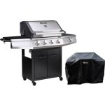 Habitat et jardin - barbecue gaz 'bingo 5' - 5 br�leurs dont 1 lat�ral - 15. 2kw + housse protection ...