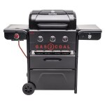 Char - broil ? barbecue � gaz hybride 3 br�leurs ? cuisson au gaz et charbon ? allumage facile ? br�leur ...