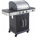 Cook'in garden - barbecue au gaz fidgi 3 avec thermom�tre - 3 br�leurs + r�chaud 11, 5kw