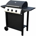 Happy garden - barbecue au gaz hawa� - 3 br�leurs 8, 4kw