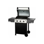 Roster - barbecue gaz 3 br�leurs plancha int�grale