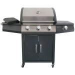 Jardideco - barbecue  gaz soleto 3 brleurs + 1 brleur latral