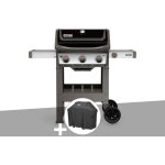 Barbecue gaz weber spirit ii e - 310 + plancha + housse