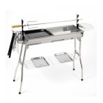 Barbecue grill en acier inoxydable herzberg hg8112