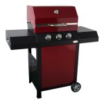 Barbecue de jardin imor� 3 br�leurs pour gaz butane et propane, cazorla
