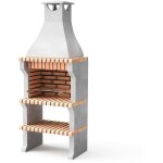 Movelar - barbecue préfabriqué à bois et charbon de bois en béton réfractaire modèle alcoa xl (gris, ... Movelar - barbecue préfabriqué à bois et charbon de bois en béton réfractaire modèle alcoa xl (gris, ...
