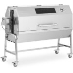 Barbecue tourne broche - royal catering - broche : 138 cm - puissance : 18 w Barbecue tourne broche - royal catering - broche : 138 cm - puissance : 18 w