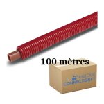 Blansol - tube per bao prégainé Ø16 rouge - 100 mètres - barbi Blansol - tube per bao prégainé Ø16 rouge - 100 mètres - barbi