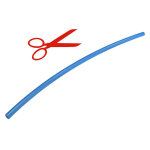 Tube per nu bleu �25 - au m�tre barbi blansol