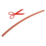 Tube per nu rouge �25 - au m�tre barbi blansol