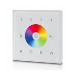 Barcelona led - interrupteur variateur rgbw, 12 24v - dc, radiofr�quence f, 4