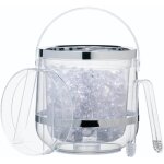 Barcraft kitchencraft seau à glace de double paroi de acrylique avec pince et couvercle transparent Barcraft kitchencraft seau à glace de double paroi de acrylique avec pince et couvercle transparent