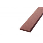 Bardage ajour bois composite - coloris - brun rouge, epaisseur - 1cm, largeur - 7. 5 cm, longueur - ...